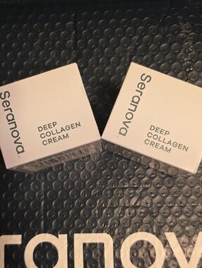 Seranova Deep Collagen Cream, 50G/1.76 oz, Exp 10-20-28, New, Cello-Sealed